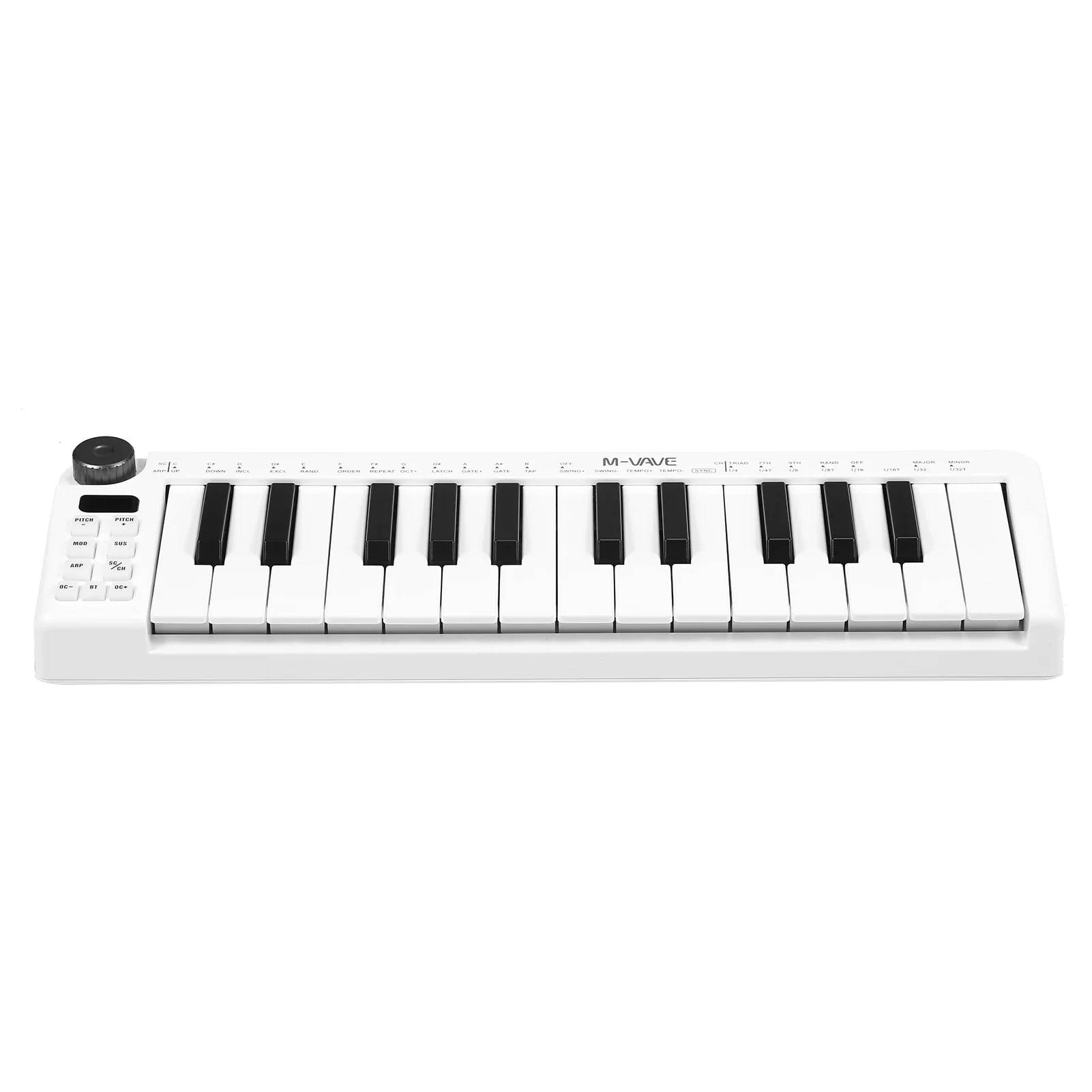 for  Keyboard Rechargeable 25-Key MIDI Control Keyboard instrument Mini Portable USB Keyboard MIDI Controller