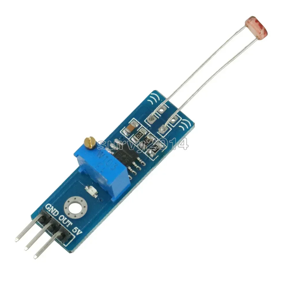 

1PCS Photoresistance Detection Optical Photosensitive Light Sensor Board For Arduino LM393 DO Voltage Output PCB Module 3.3V 5V