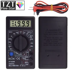 TZT DT830B LCD Digital Current Voltage Tester Module For Multimeter DC AC Voltage Diode Freguency High Safety Handheld Meter