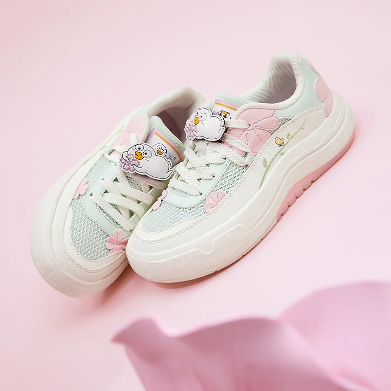 361 درجة النساء أحذية رسمية العصرية شبكة تنفس تنوعا مريحة الترفيه المضادة للانزلاق دائم أحذية رياضية الإناث 682526612F