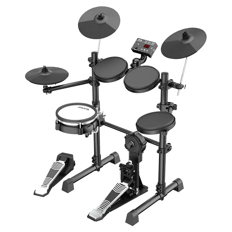 2025(TDX-15S)AROMA Professional Electric Drum Set 5 Drums 3 Cymbals Electronic Drum Set children or beginners