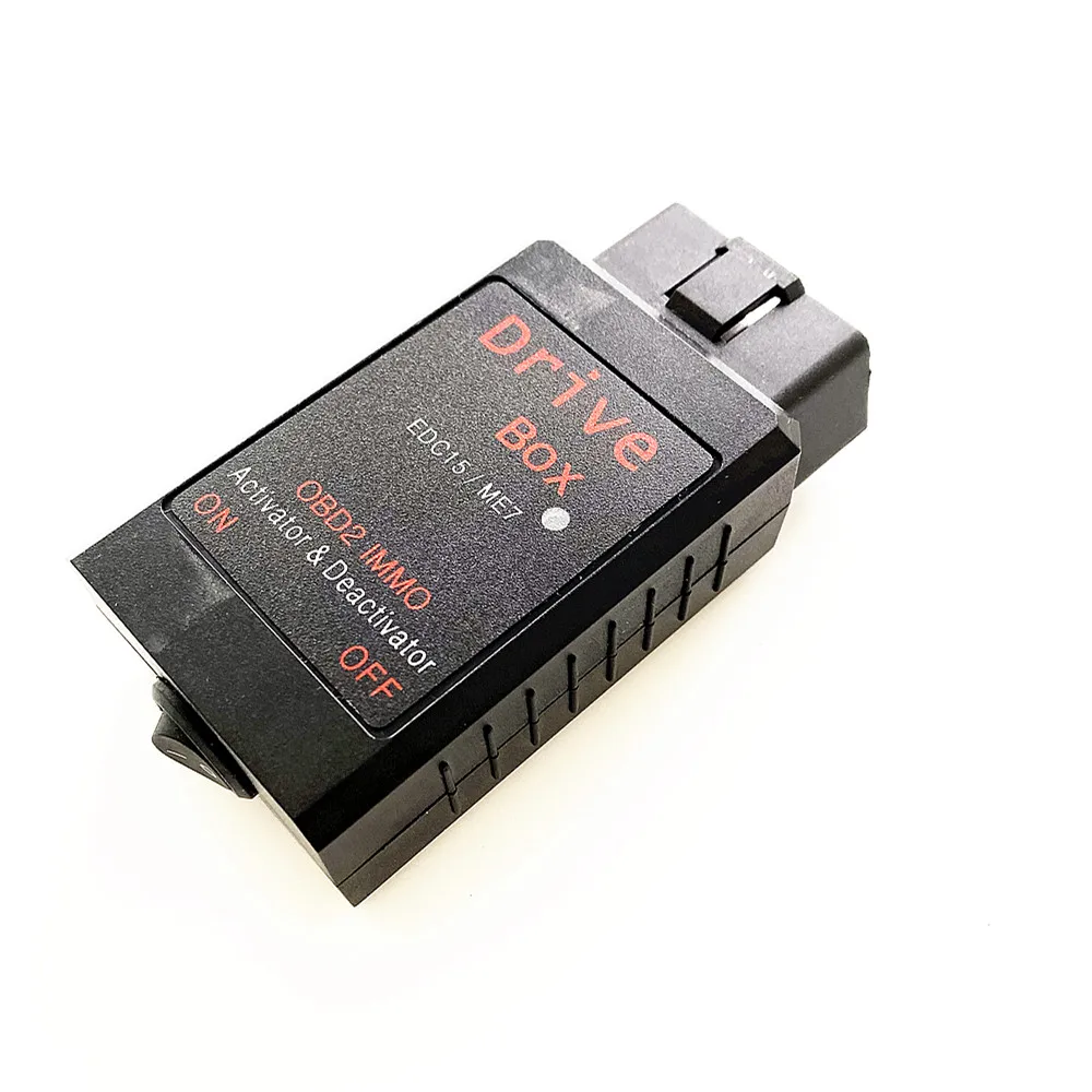 OBDII Drive Box EDC15/ME7 OBD2 IMMO Deactivator Activat OBD 2 Drive Box Plug and Play Car Diagnostic Tool