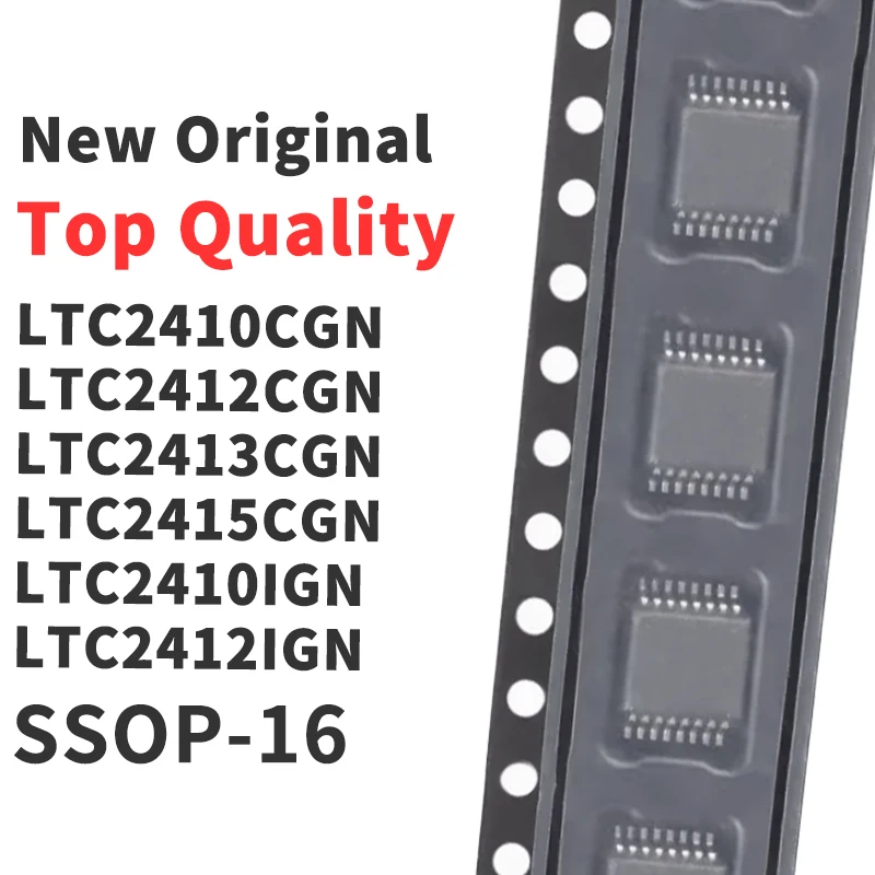 (1 Piece) LTC2410CGN LTC2412CGN LTC2413CGN LTC2415CGN LTC2410IGN LTC2412IGN LTC2413IGN LTC2415IGN SSOP-16 New Original