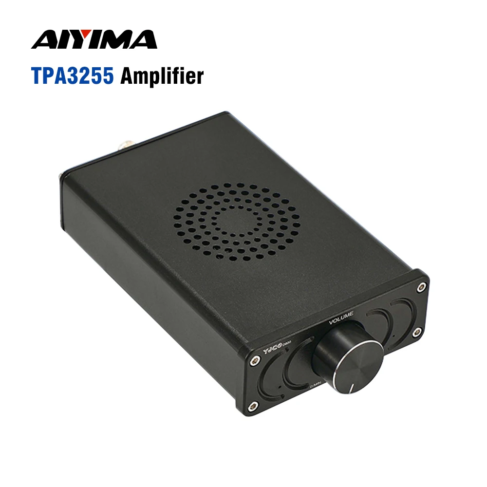 AIYIMA 600W Power Amplifier TPA3255 Sound Amplifier Class D Mono Amplify Speaker Digital Amplifcador Home Audio Amp