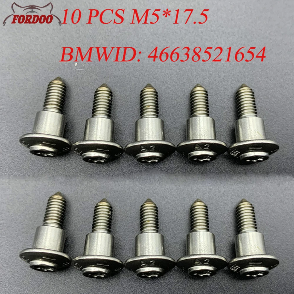 For BMW Motorcycle Shell Stainless Steel Screws R1300GS F900GS Adventure R1200GS R1250GS R1200RT S1000XR RR S1000R F750GS F850GS