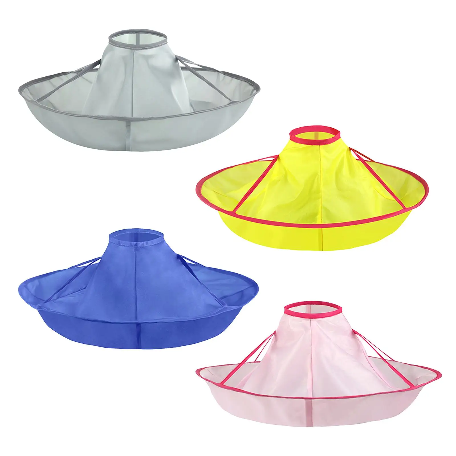 Capa de corte de cabelo infantil guarda-chuva capa de corte de cabelo para crianças diâmetro 48cm, ajustável, fácil