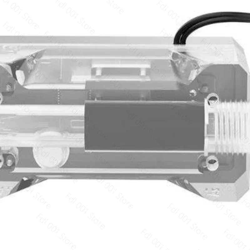 Water-cooled flowmeter stop alarm thermometer