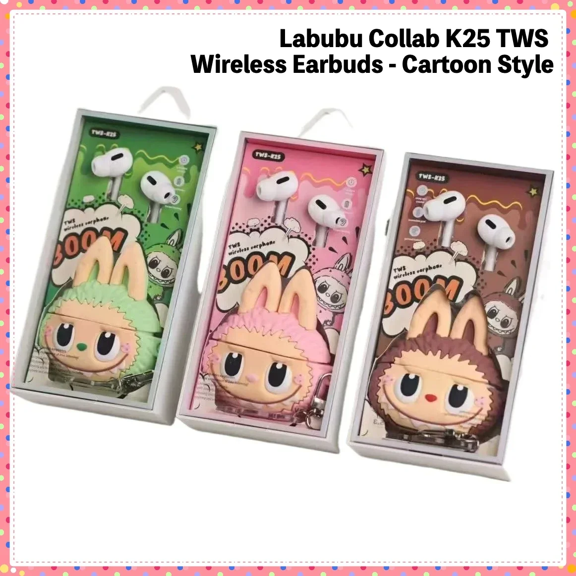 

Auriculares K25 Cartoon TWS 2025: intrauditivos Bluetooth 5.0 con animales lindos y luces LED para niños/regalos