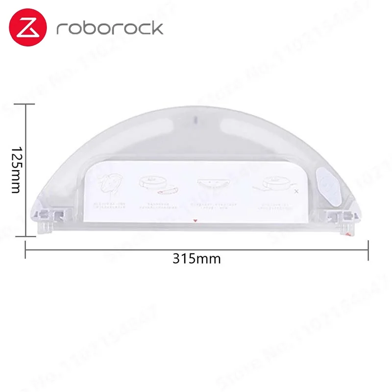 Cho Roborock S50 S51 S55 S6 Lau Vải Pad Bể Nước Lọc Kit Robot Máy Hút Bụi Phụ Kiện Khô Ướt Lau vải