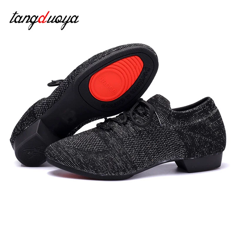 Dance Women Jazz Shoes Salsa Modern Dance Sneakers Teacher Woman Girls Ballroom Dancing Shoes Ladies Sneakers