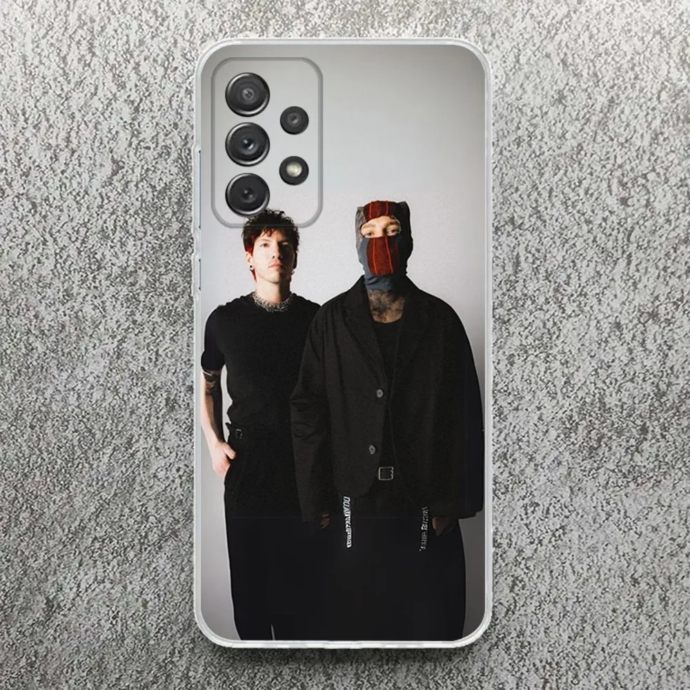 T-Twenty one pilots Phone Case For Samsung,Galaxy,S20,S21,S22,S23,Fe,Lite,Plus,Ultra Note Shell