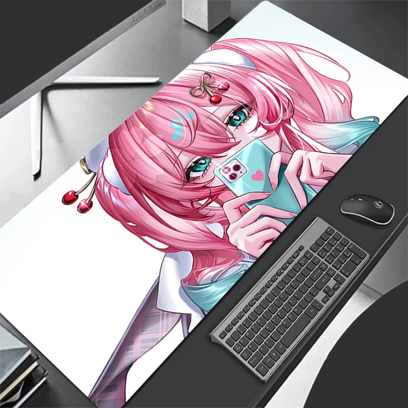 

Mousepad Rubber Mouse Pad Gaming Accessories Honkai Star Rail Hyacine PC Gamer Cabinet Carpets Office Computer Desk Mat Pads