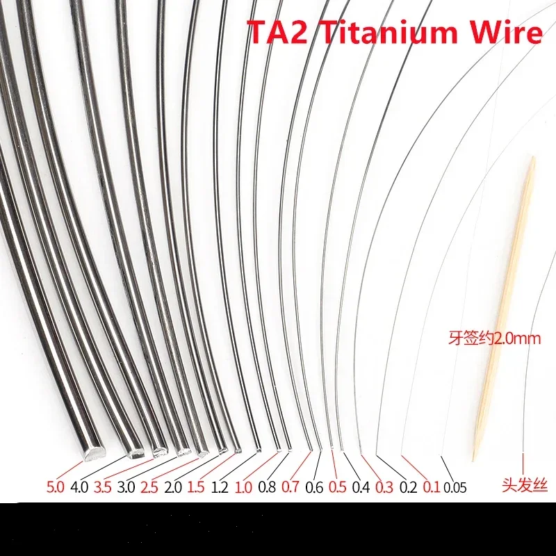 5PC 304 Stainless Steel Spring Wire 0.2/0.4/0.5/0.6/0.7/0.8/1/1.5/2/3/4/5mm Spring hard Steel Wire length 1M for hardware tools