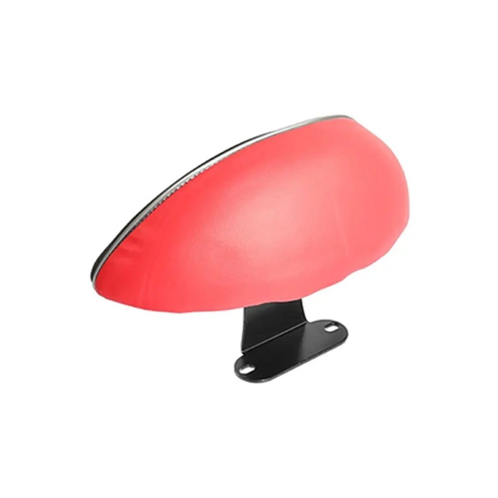 27.5cm Rear Backrest Pedal for Electric Scooter - Bike Saddle Rest with Breathable PU Leather and Dense Foam Layer