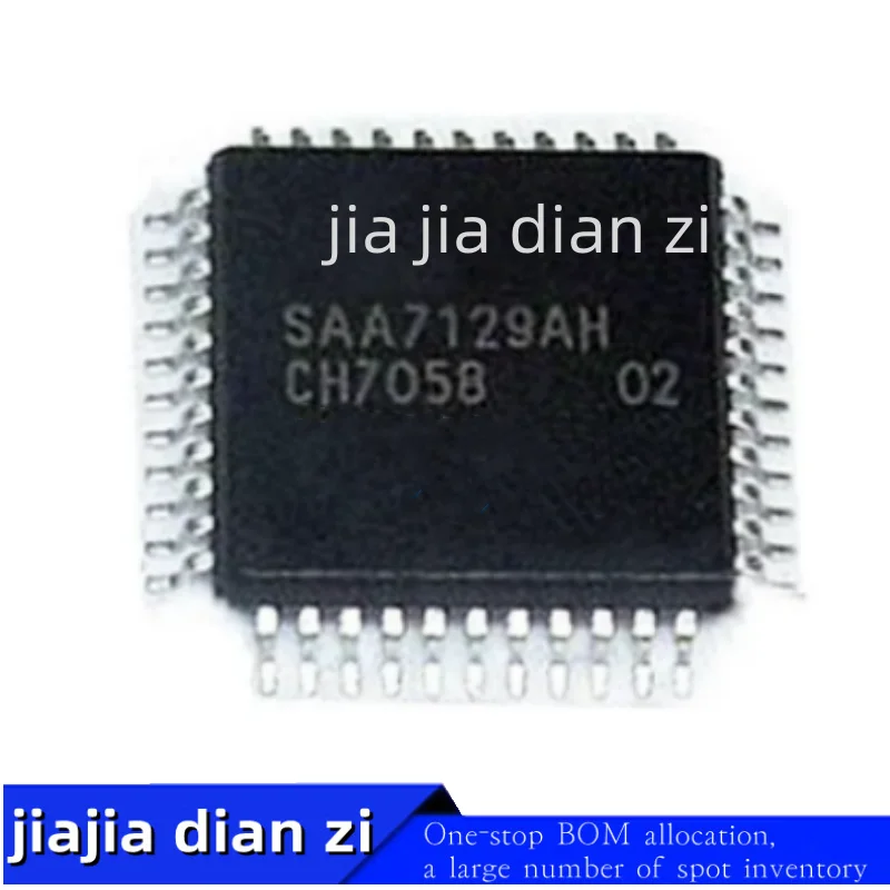 1pcs/lot SAA7129AH SAA7129  QFP44 Digital Video Encoder ic chips in stock