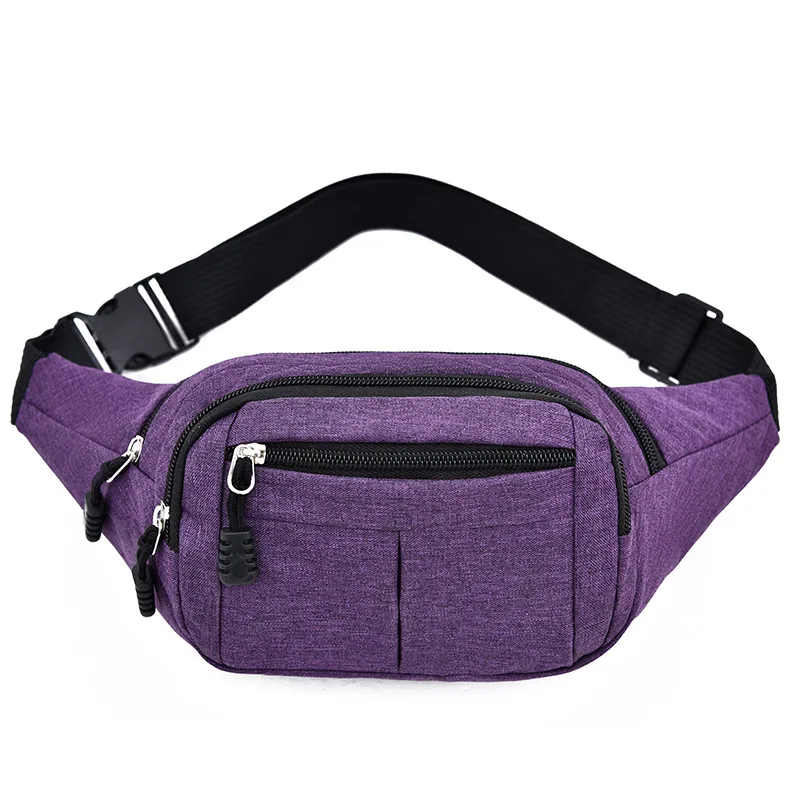 Women Men Belt Pouch Waist Bag Waterproof Fanny Pack For Male Bum Hip Sack Belly Cross Banana Kangaroo Shoulder Handbag Husband