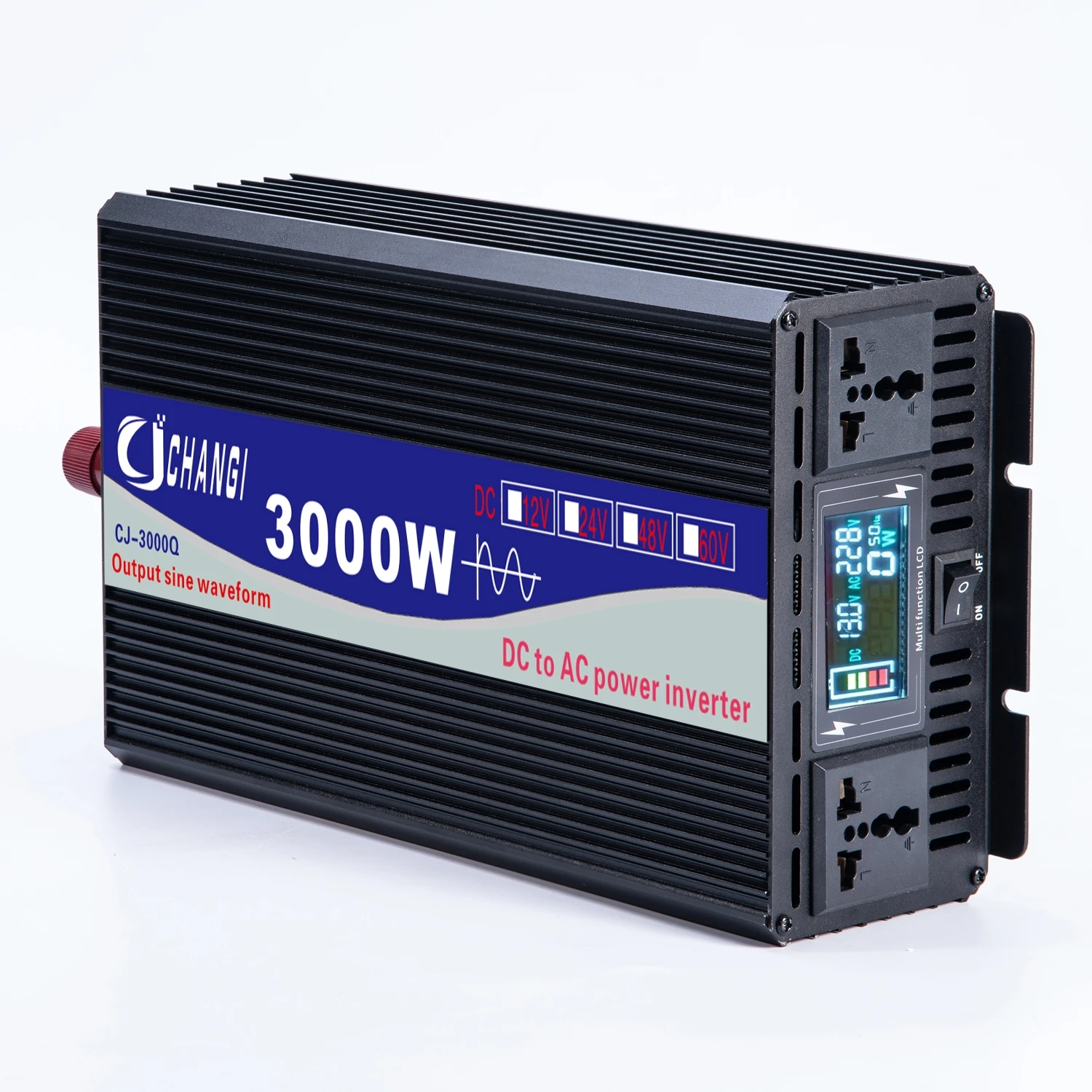 

Premium Household DC 12v 24v 48v 60v to AC 110v 220V 3000W 4000W 5000W 6000W 8000 Pure Sine Wave Power Inverter Converter