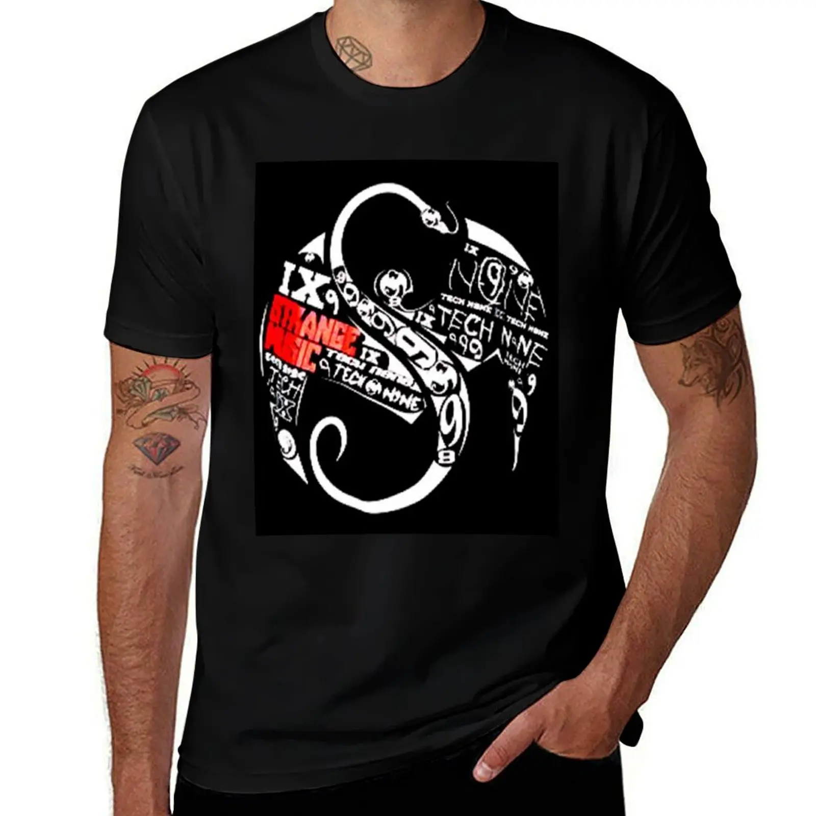 

Tech n9ne logos T-Shirt baggy shirts summer tops custom t shirt customizeds mens cotton t shirts
