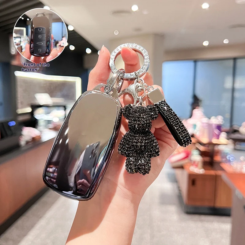 

ICAR for Chery Tiggo 8 Pro Tiggo 8plus New 5 Plus 7pro Car Key Case Cover Protected Holder Fob Remote BAG Keychain Accessories