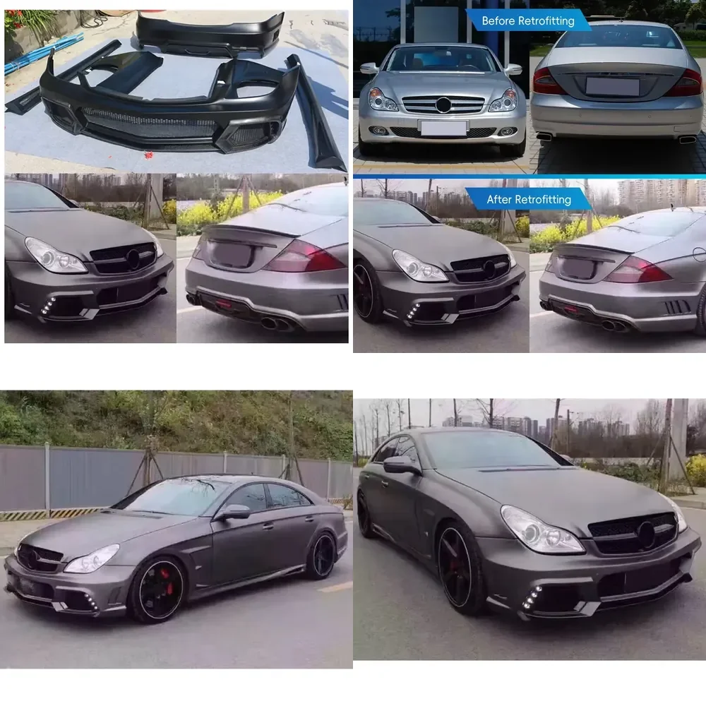 2004-2010 CLS Car Modification and Upgrade W219 Body Kit Front Bumper Rear Bumper for