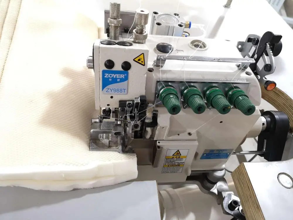 ZY988TXB Zoyer custom overlock sewing machine Super Heavy Duty Overlock Mattress Sewing Machine Mattress Making Machine