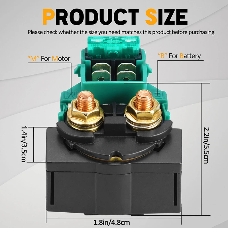 Motorcycle Starter Solenoid Relay for Honda CB125 CB-1 CB400 CB400F CB400SF CB 450 550 650 700 CB750 CB750F CB 900 1000 CB1100F