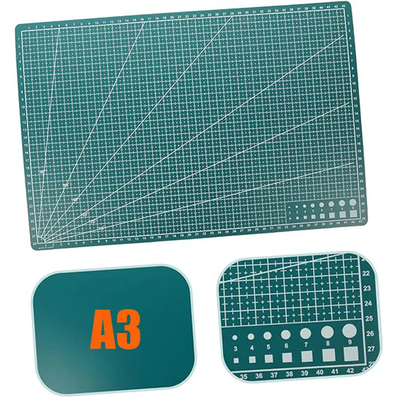 A3 Size Cutting Mat Sewing Mat  Craft Mat Cutting Board for Fabric Sewing and Crafting DIY Art Tool