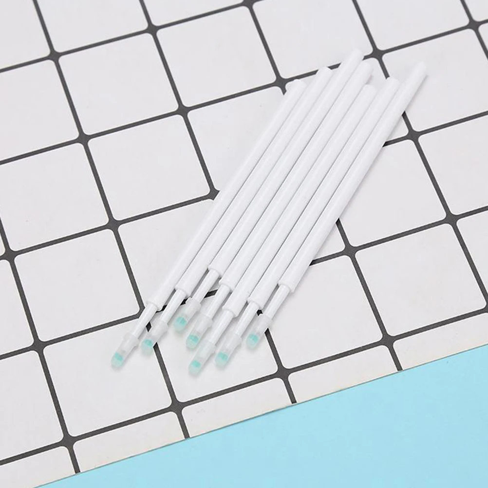 

Ball Point Pen Refill Gel Ink Convenient White Plastic Replacement Refills Office Ballpoint Pens Black