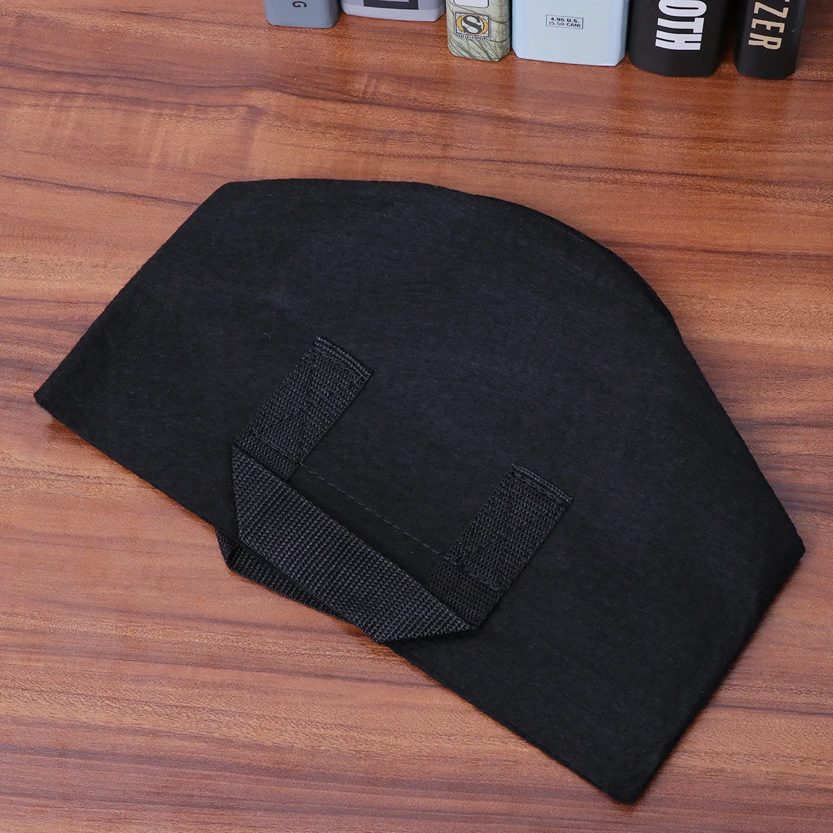 

6Pcs Non Woven Fabric Breathable Plant Grow Bags Durable Root Containers Flower Pot Bags Black Tree Pouch Non Woven Fabric Bag