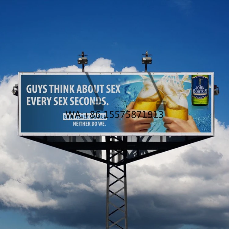 P6 P8 P10 Dooh Digital Billboard Panel Sign Usa Led Signage and Outdoor Video Wall Mount Front Advertising Screen Display