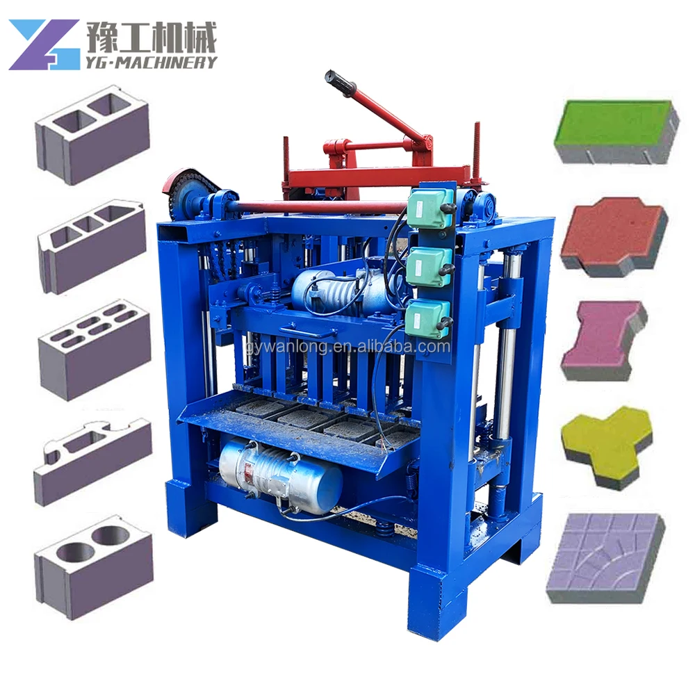 YG Full Automatic Concrete Block Molding Machine WL4-35 Brick Making Machine for Sale