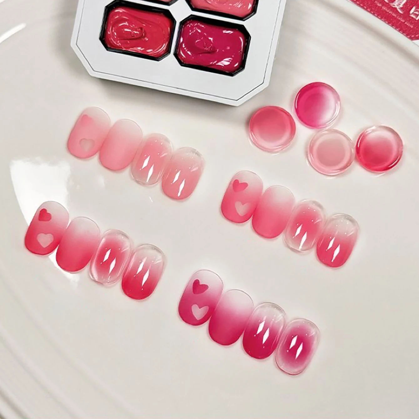 2026 Nieuwe Zomer Roze Pudding - Nail Art Fake recensie en prijs