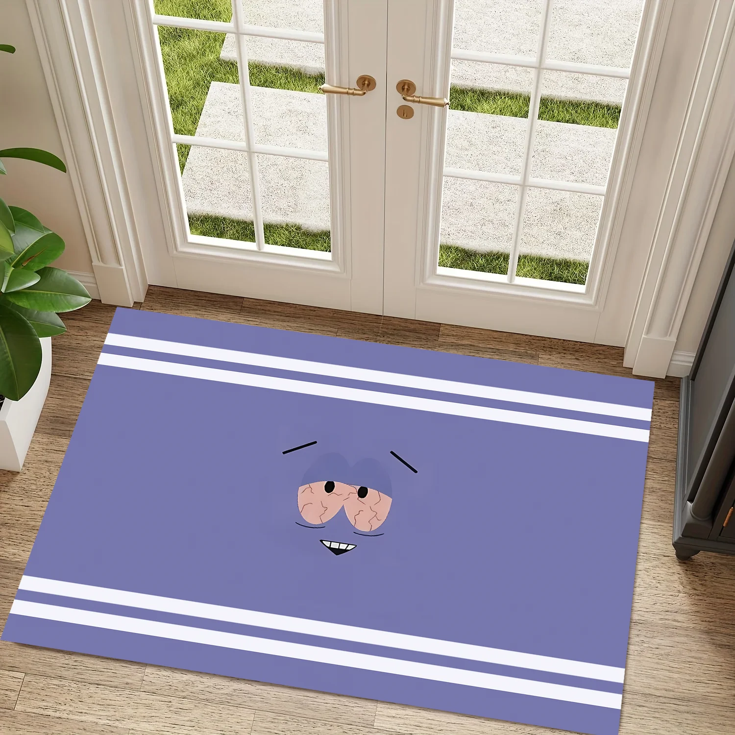 

S-Southparks Printed Carpet Bathroom Mat Kids Room Bedroom Decoration Balcony Anti-Slip Doormat Living Room Bedside Area Rugs