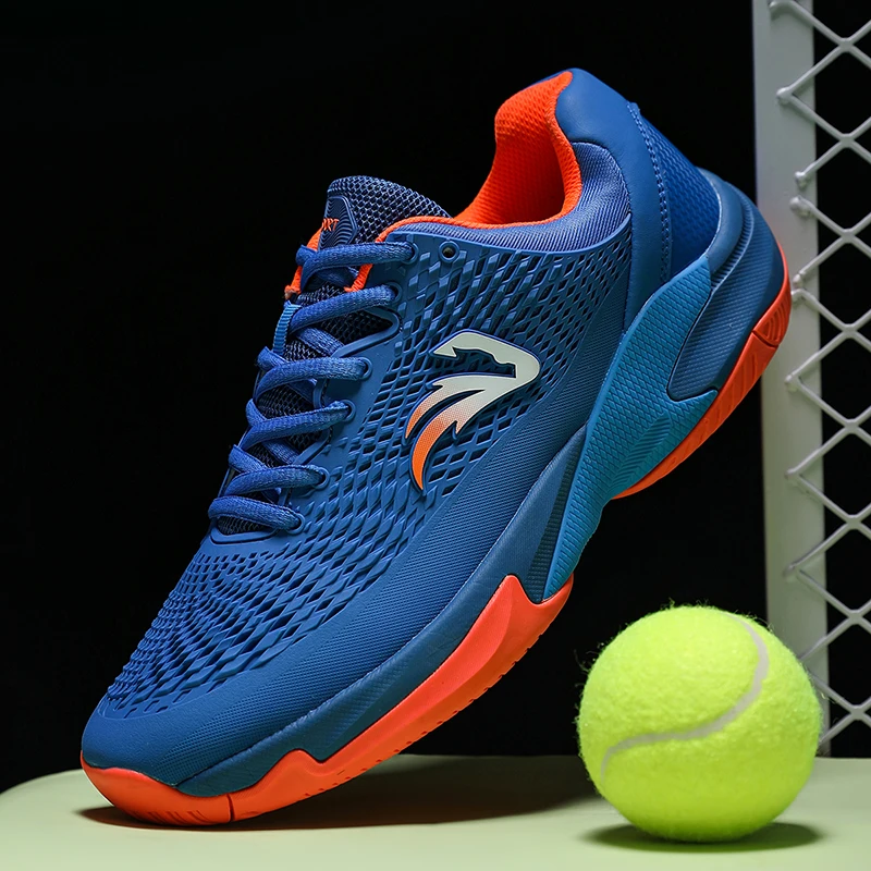 

Мужские и женские профессиональные теннисные туфли, дышащие кроссовки для бадминтона, волейбола для тренировок в помещении, кроссовки