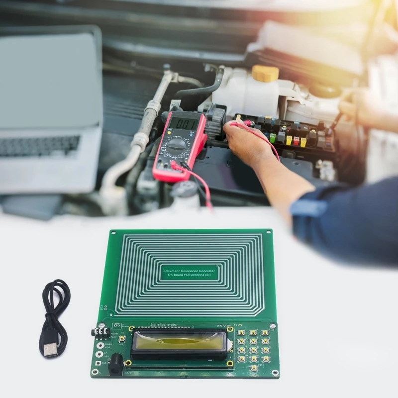 7.83Hz DC5V Schumann Device Resonator Sound Frekuensi Generator Mesin D2RC