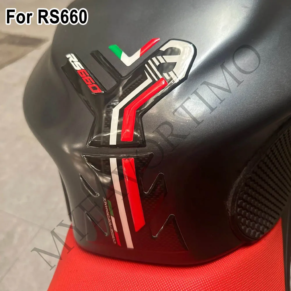

For Aprilia RS660 RS 660 Motorcycle 3D Sticker Tank Pad Fuel Oil Kit Protector Knee Decal Kit 2016 2017 2018 2019 2020 2021 2022
