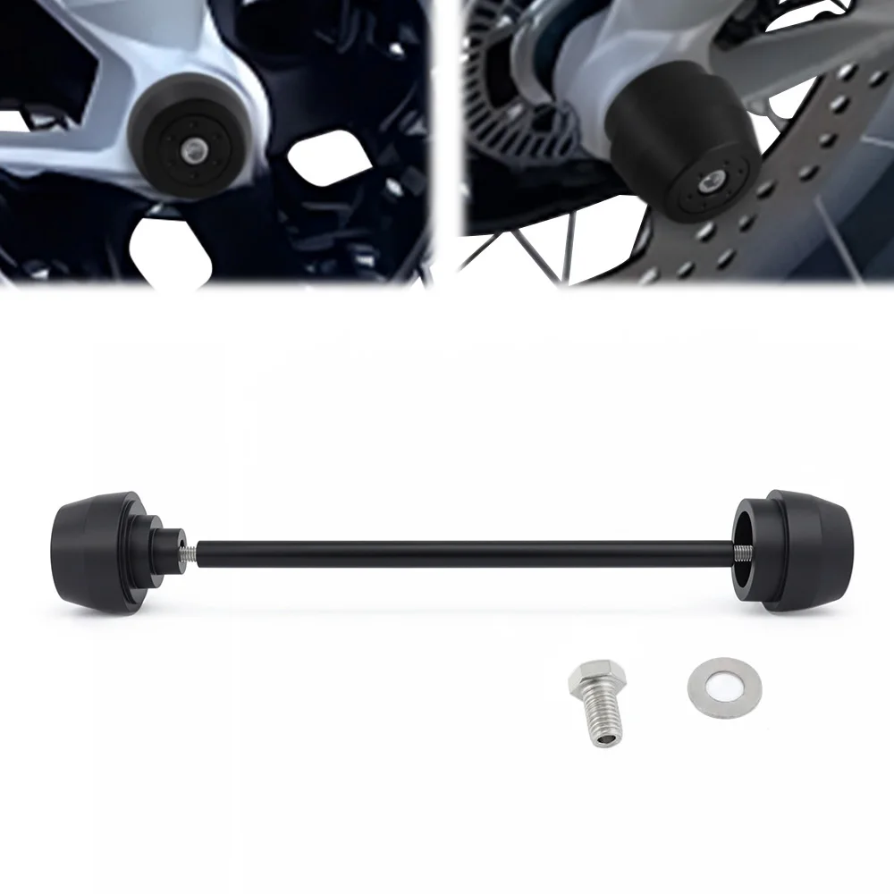 Motorcycle Wheel Anti-Collision Protector Front Axle Fork Crash Slider For R1200GS LC R1200 RT R1250GS Adventure R1250RT For BMW