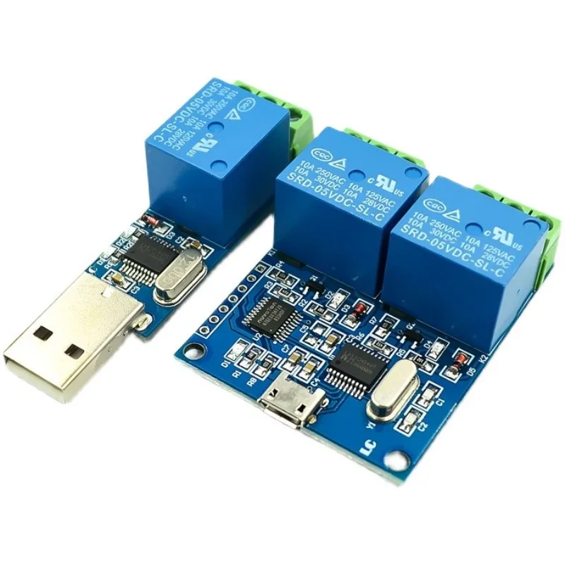 LCUS-1 type computer serial port USB control relay module LCUS-2 PLC intelligent control switch module