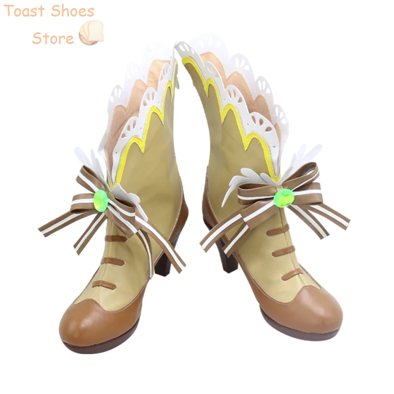 Ogata chieri cosplay schuhe pu lederschuhe halloween karnevals stiefel cosplay prop kostüm prop