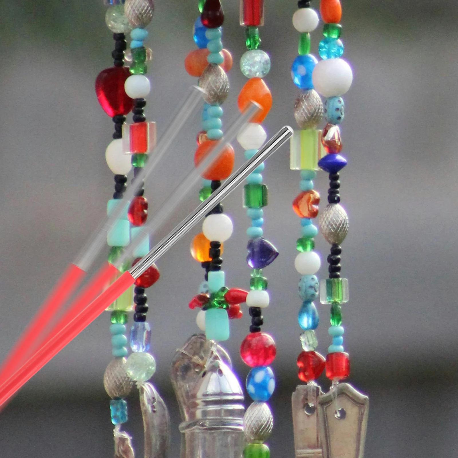 

3pcs Triangle Alloy Strikers Durable Percussion Mallets Replacement Sticks For Triangle Alloy Instruments Portable Performance