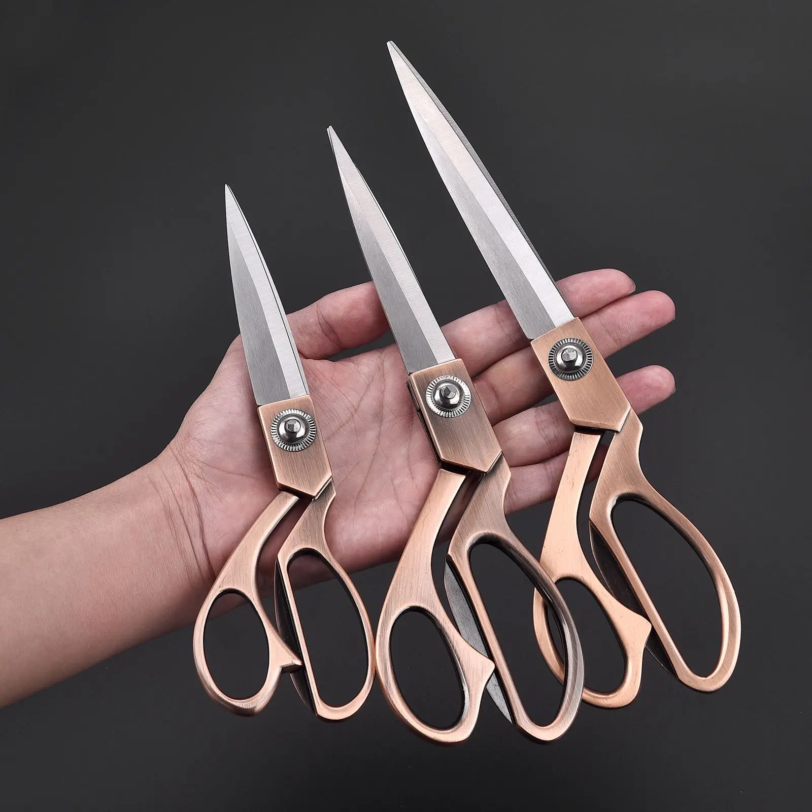 Professionelle Schneider Schere Vintage Nähen Schere Edelstahl Schneider Schere Für Stoff Kleidung Hand Cutter DIY Werkzeug