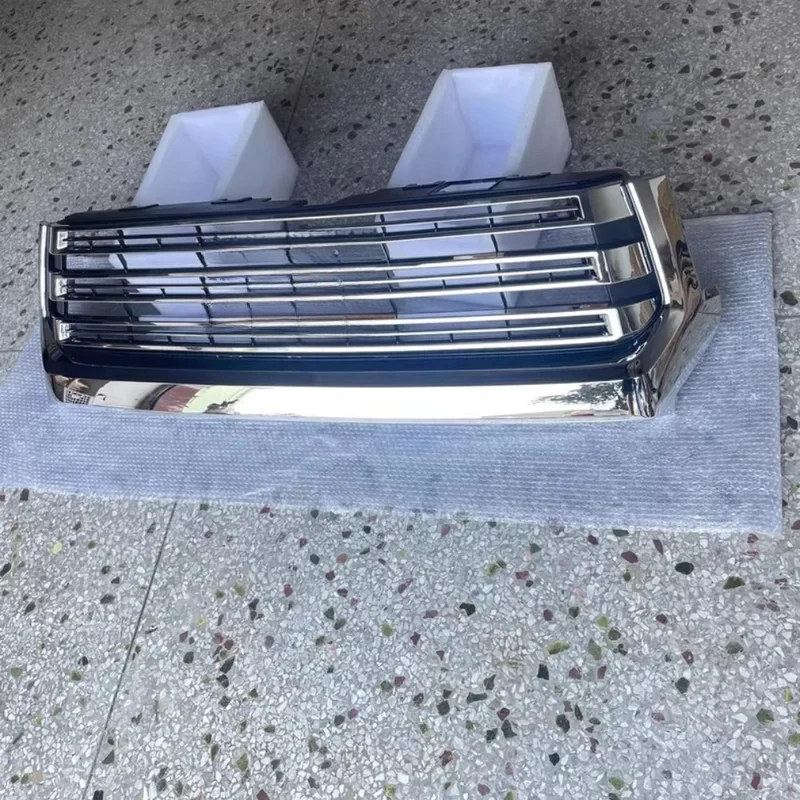 High Quality Chrome Radiator Grille for Tundra 2014-2020 Front Bumper Exterior Parts view 2