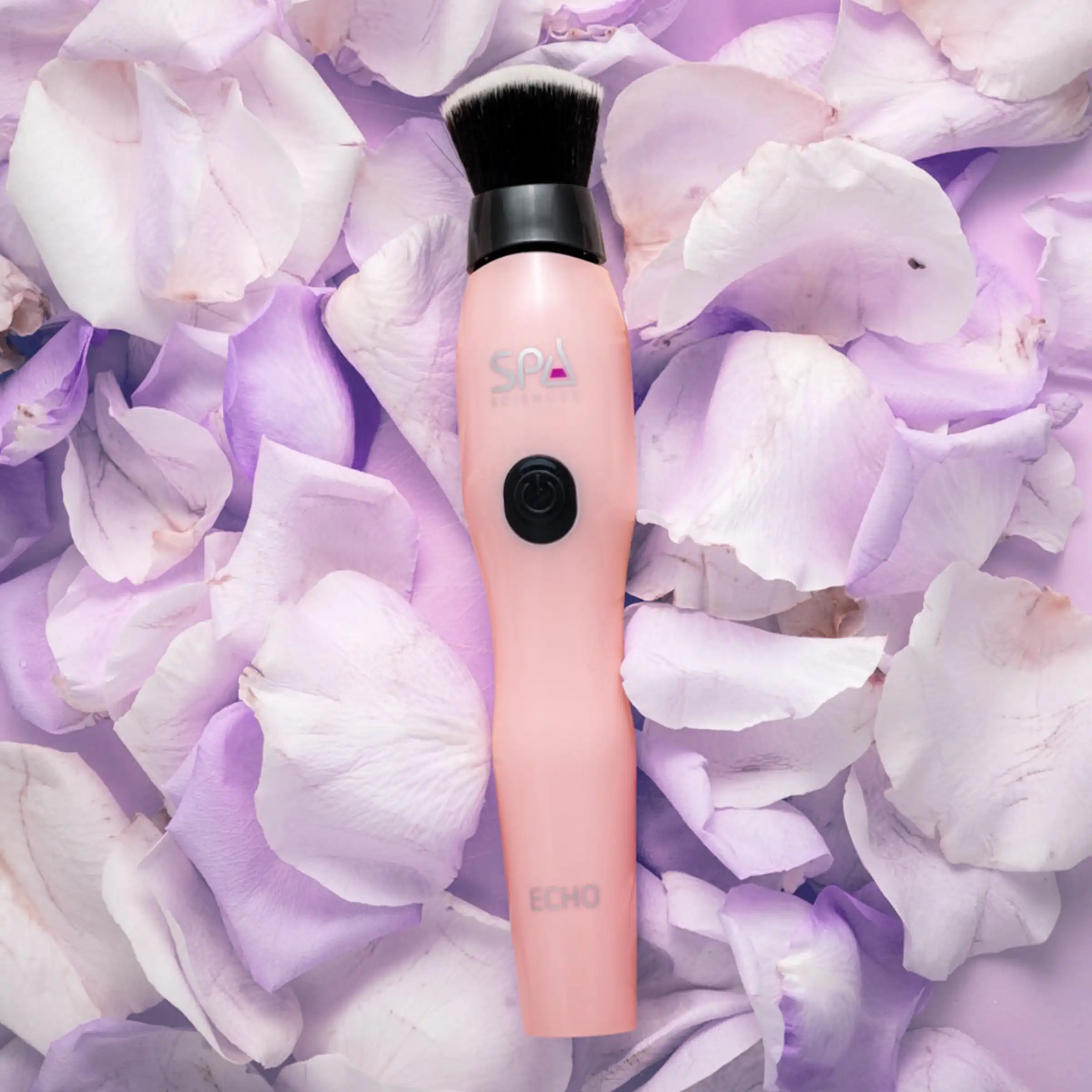 Spa ECHO、エアブラシ仕上げ用充電式ソニックメイクブラシ