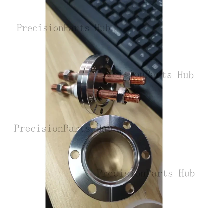 Penetration Parts CF35 CF Ceramic Vacuum Electrode Flange