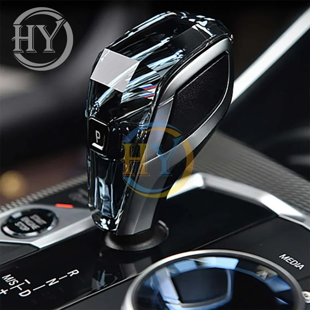 كريستال والعتاد التحول المقبض مجموعة صالح لسيارات BMW X5 G05 X6 G06 G07 G30 G01 F15 F25 F10 F20 F30 1234567   سلسلة الأجزاء الداخلية للسيارة LHD