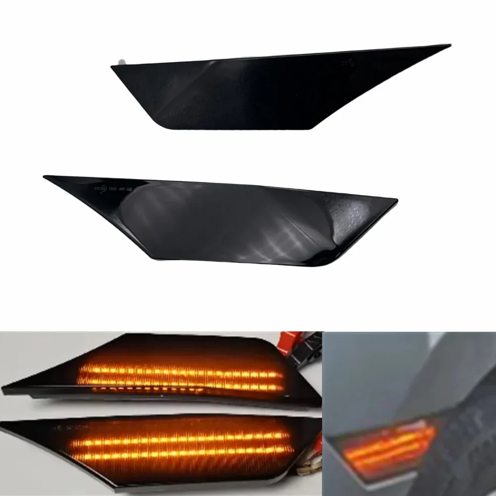 

For Honda Civic 10th Gen Sedan/Coupe/Hatchback Repeater Lamp 2PCS Dynamic LED Turn Signal Side Marker Lights Car Accessories