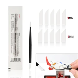 DSPIAE PT-WP Wipe Stick Water Wash Double Head Wiping Rod Model Aging Infiltration Line Washing Stains Traceless Cleaning Tools