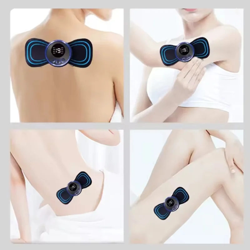 Rechargeable neck massager electric neck massage to relieve pain EMS acupoint muscle stimulation relaxation massage image 5