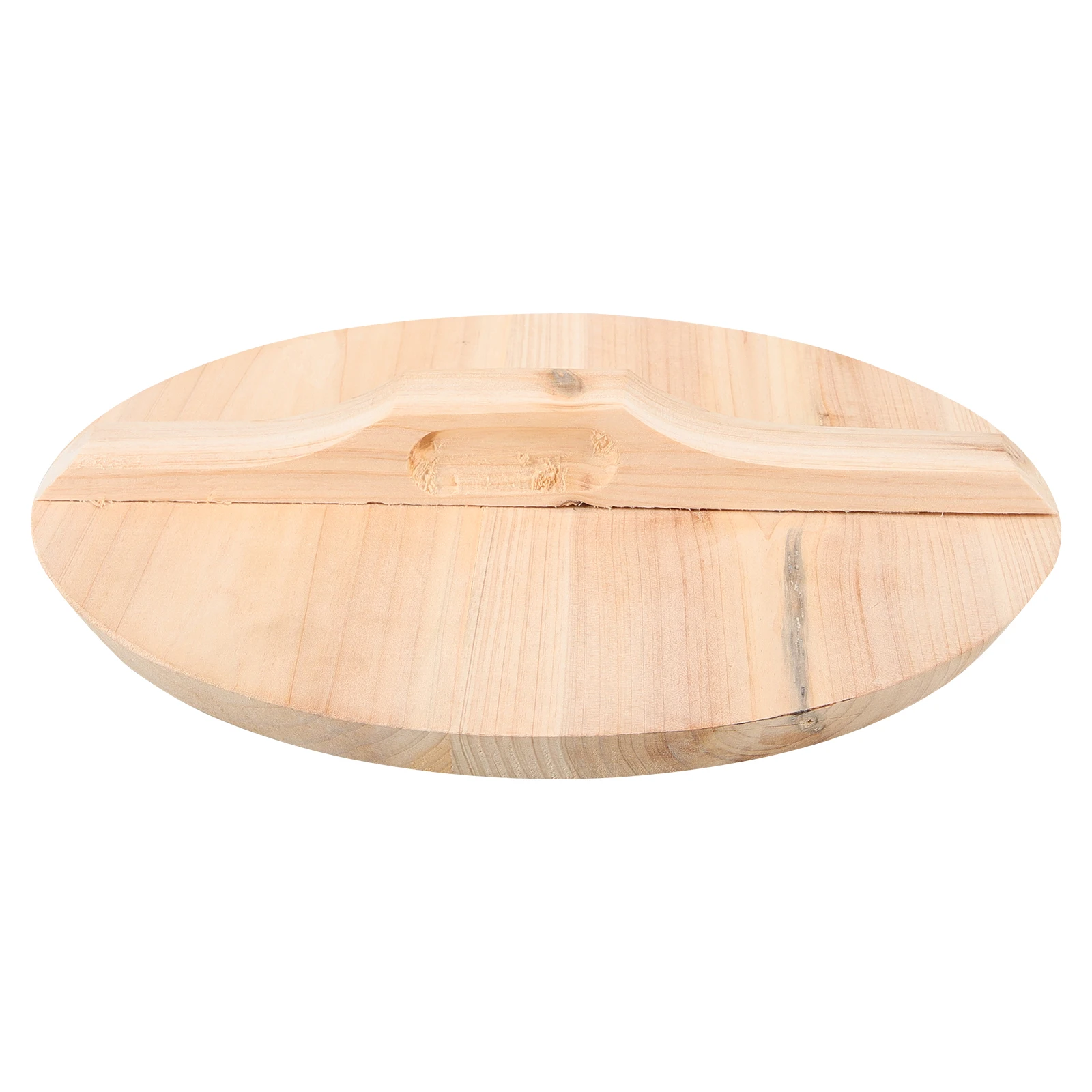 

Wooden Round Lightweight Natural Wood Pot Cover Anti-Splash Protection For Kitchen Cooking Tool Wok Accessories Anti-Overflow