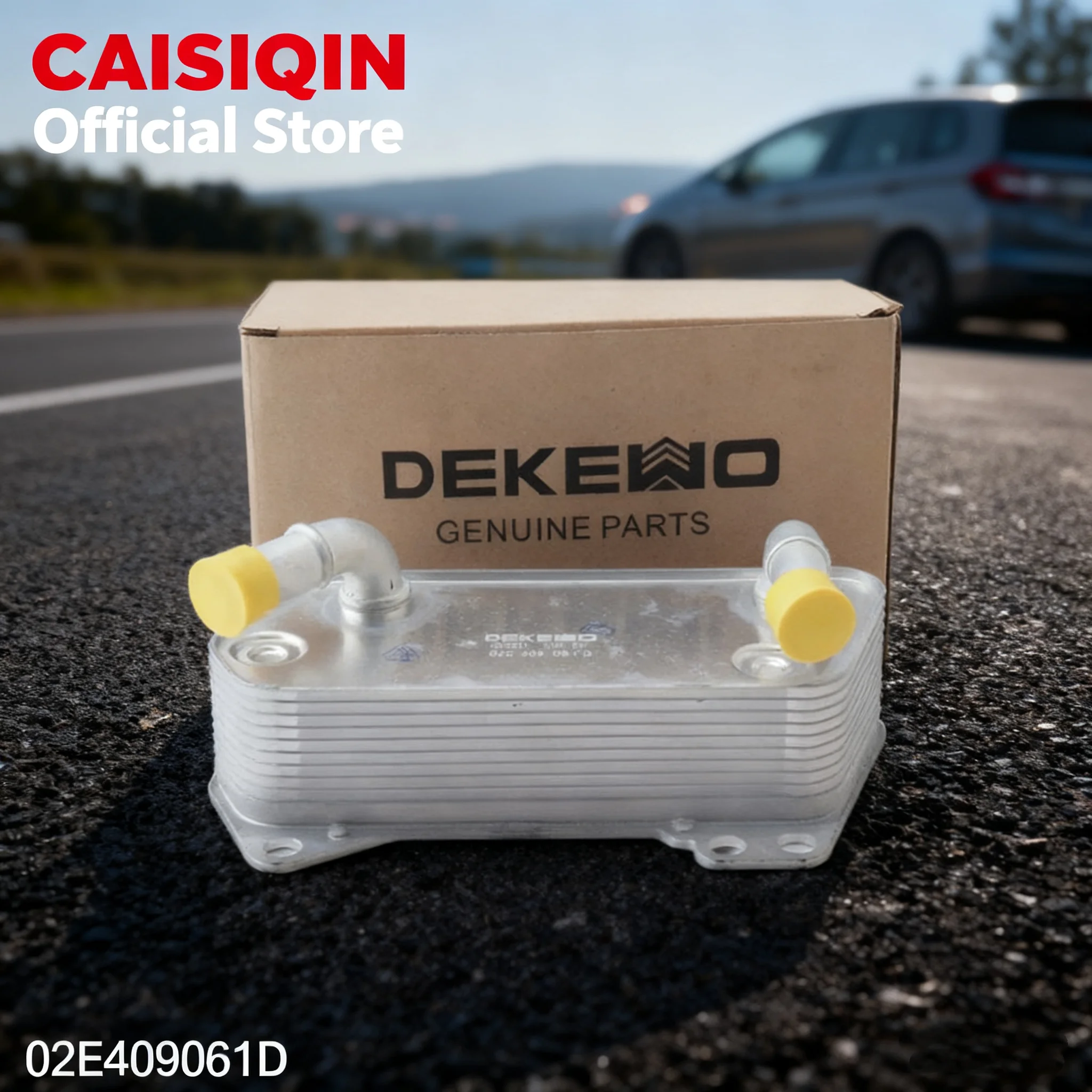 02E409061D 02E 409 061 D Engine Oil Cooler for AUDI A3 TT Q3 SEAT ALTEA TOLEDO LEON ALHAMBRA SKODA OCTAVIA SUPERB YETI
